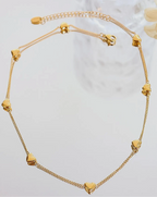 Non Tarnish Petite Heart Necklace