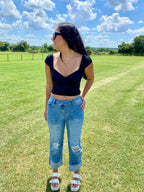 Blue Haven Cuffed Denim image 2