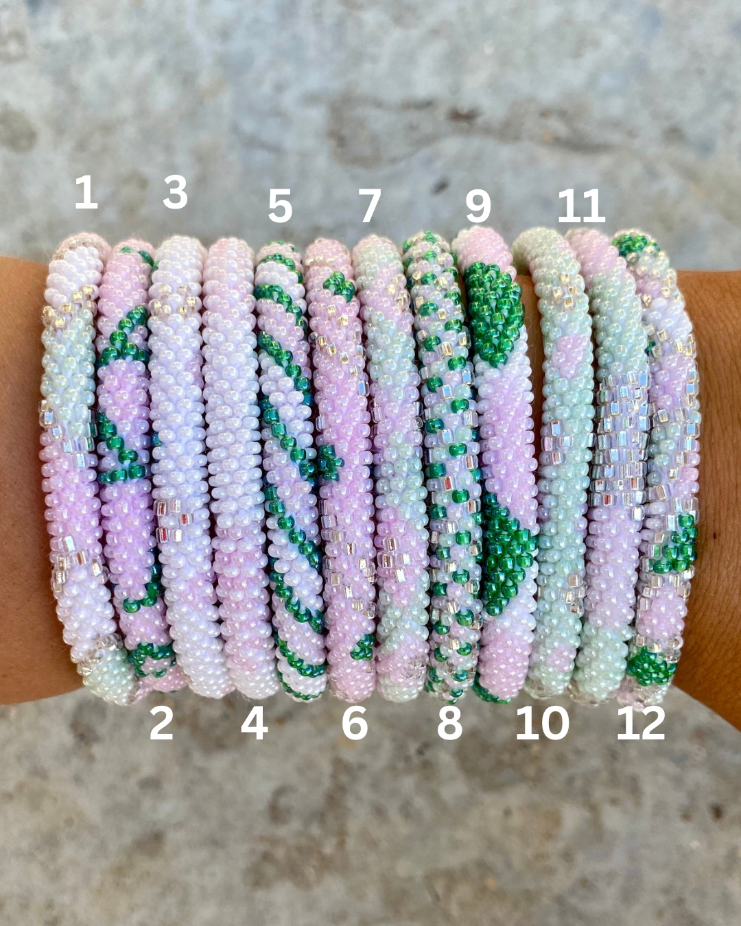 Palm Springs roll on bracelet