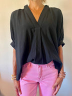 Adored Black Blouse image 0