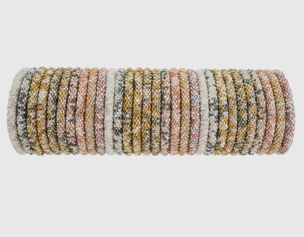 Neutral roll on bracelet