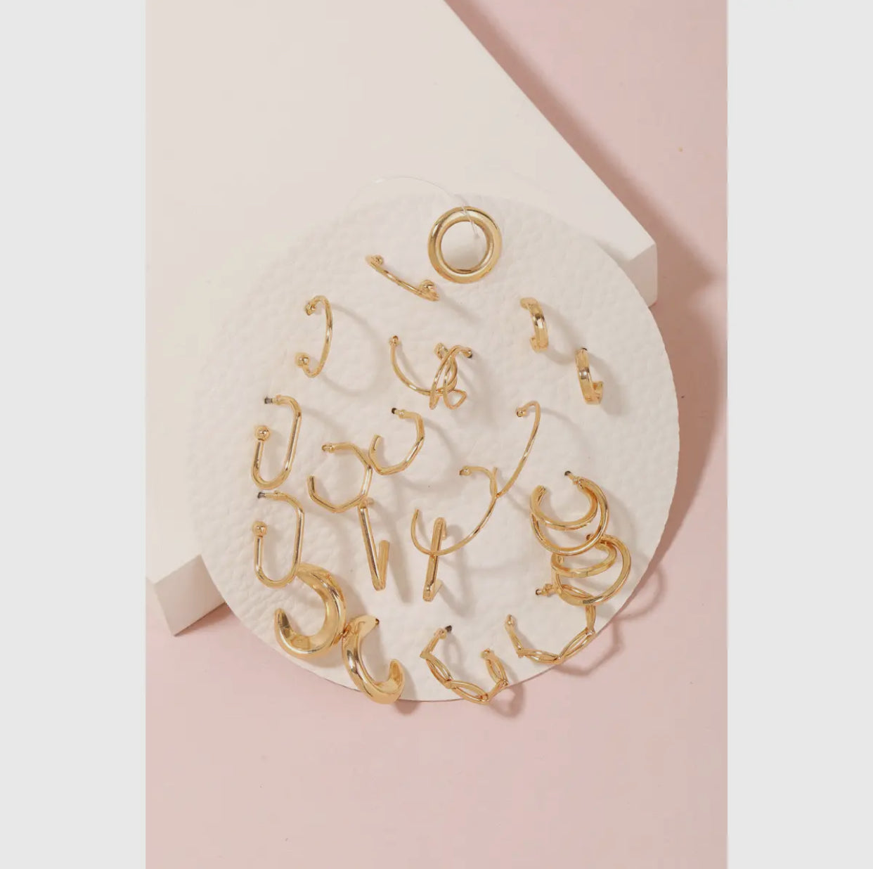 Obsessed with hoops Earring Set image 0