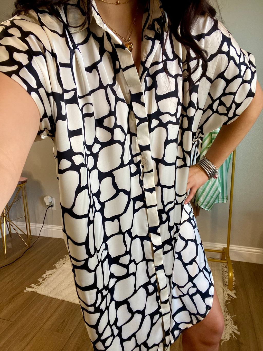 Sutton Button Up Dress