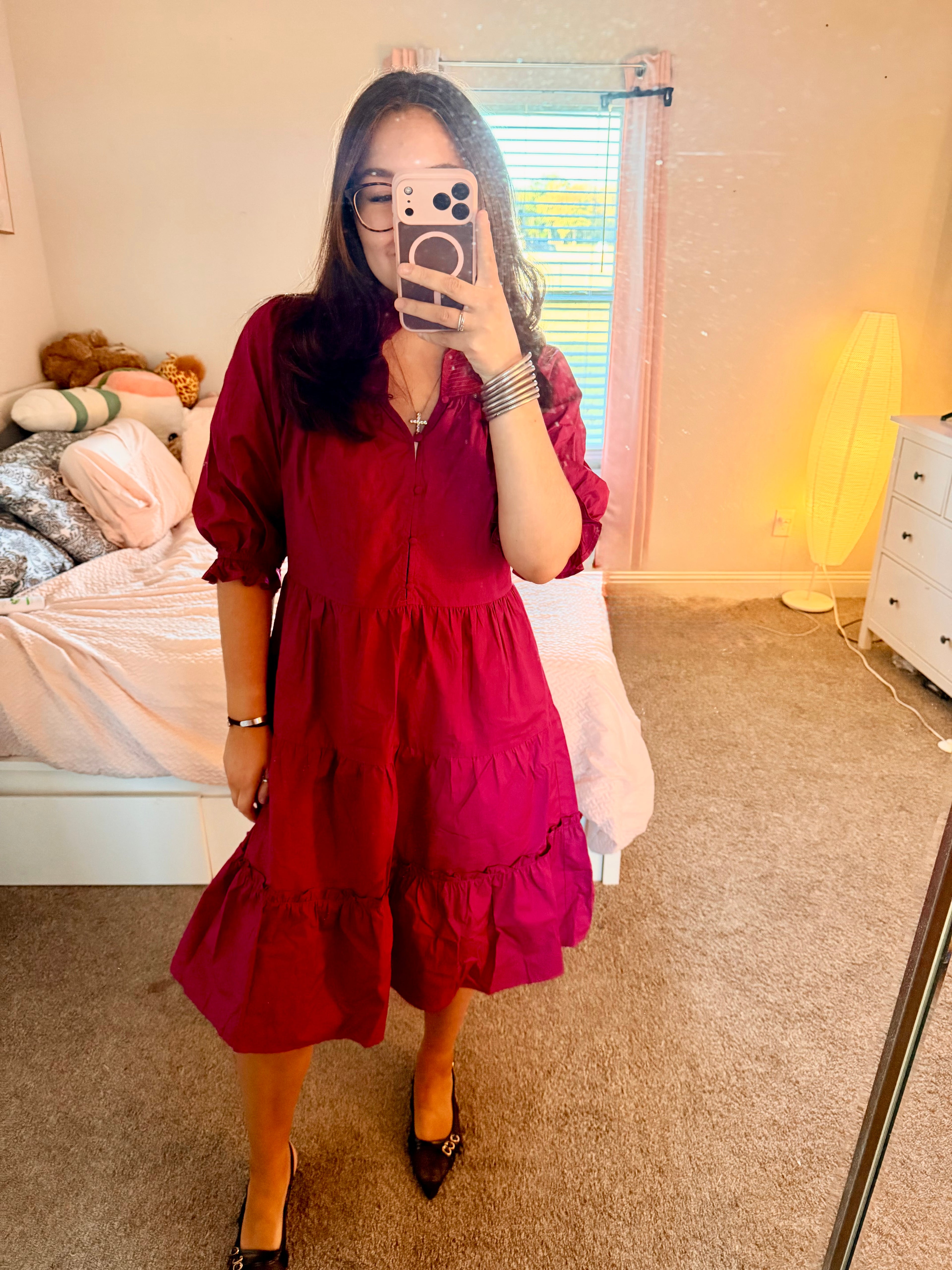 Berry Midi Dress