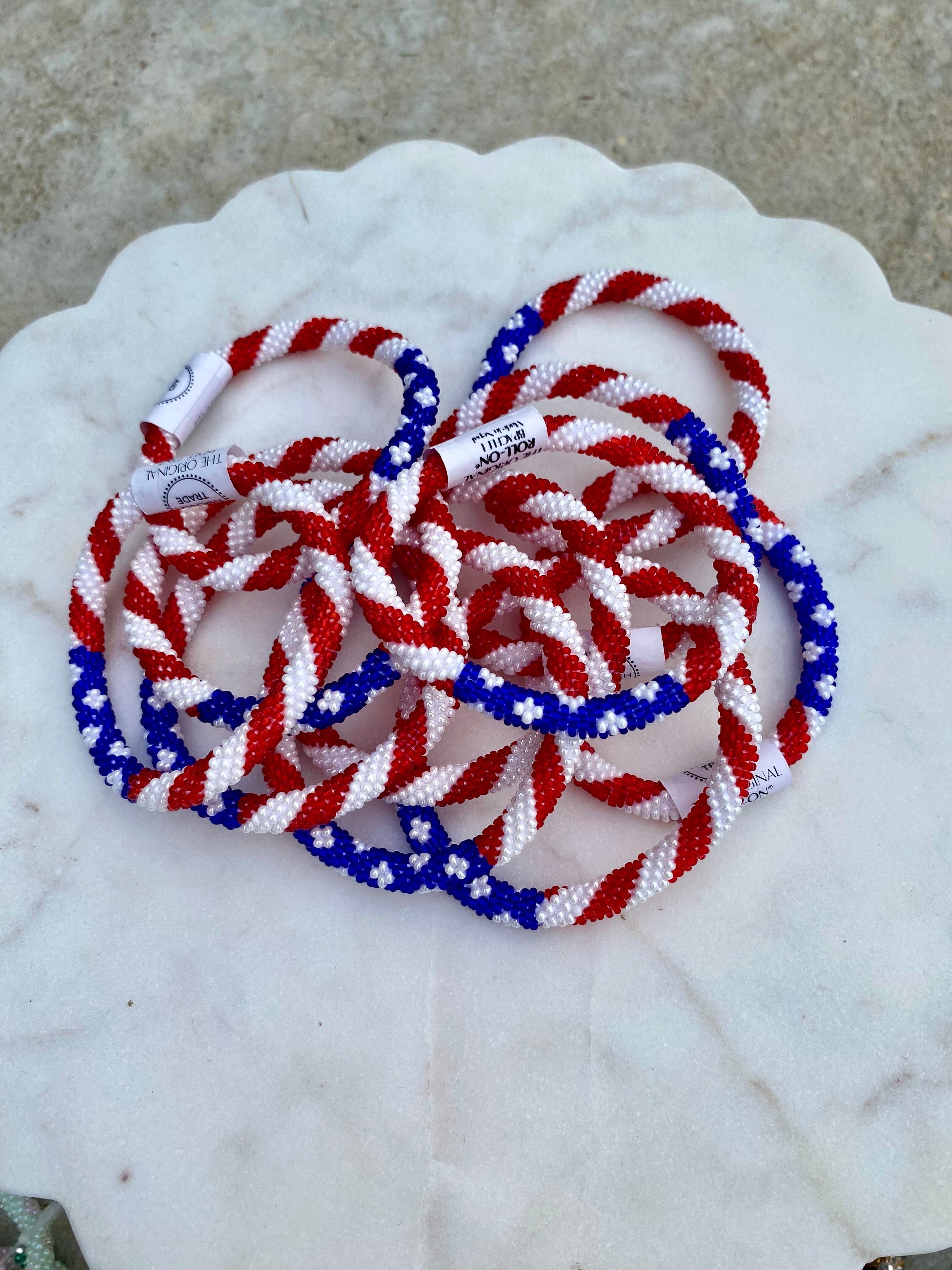 American roll on bracelet