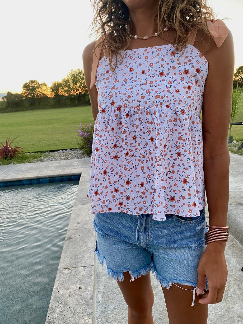 In bloom tank top