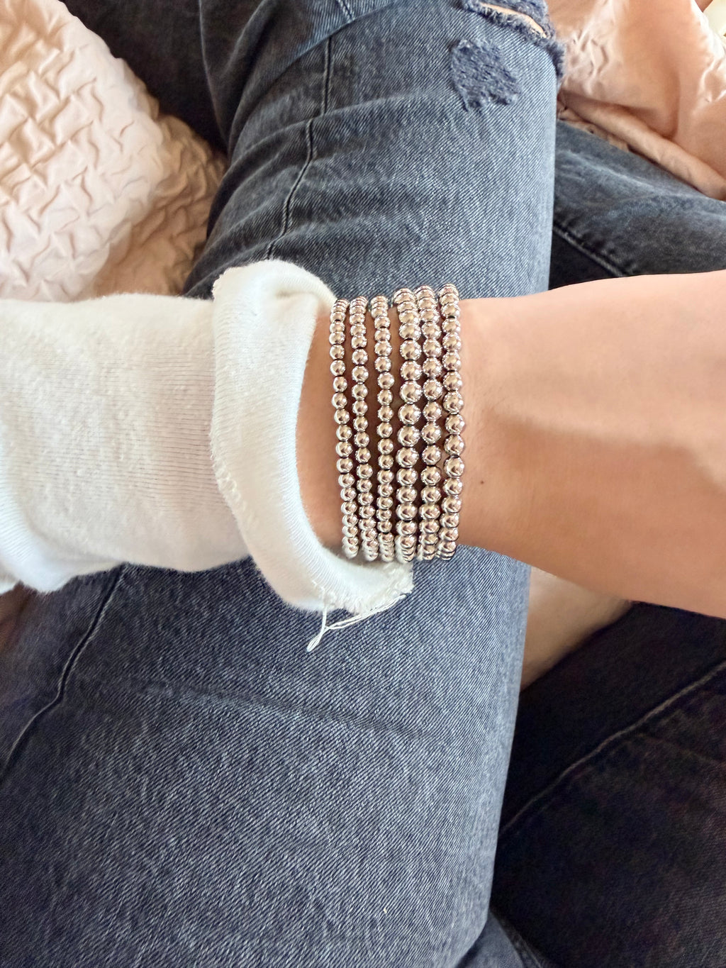 Beaded bracelet stack