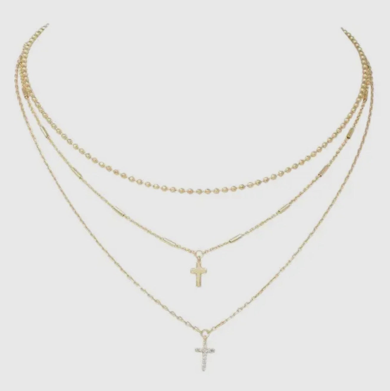 Dainty Cross Necklace