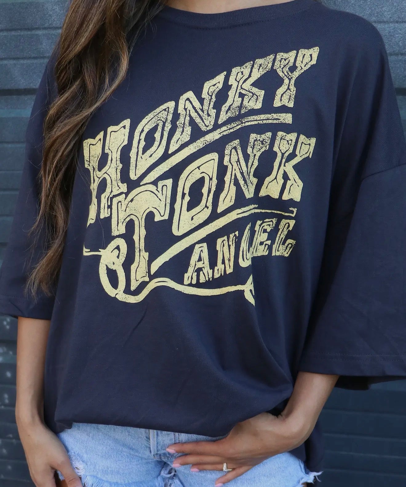 Honky tonk Angel Tee