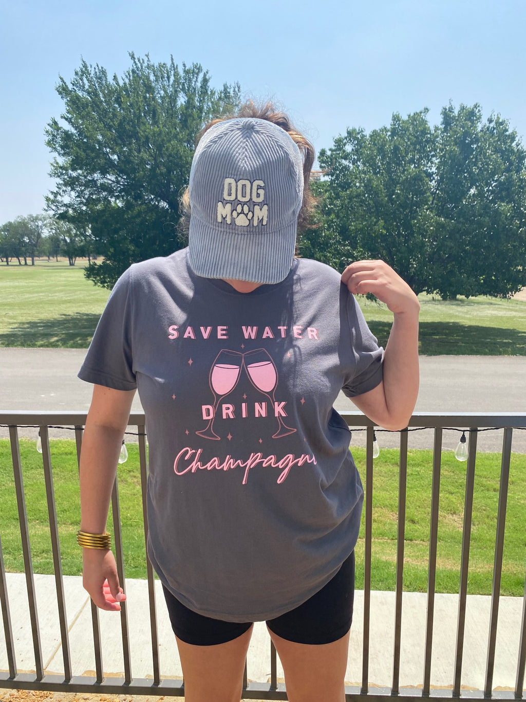 Champagne Graphic Tee image 0