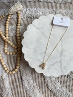 Bubble Letter Necklace image 0