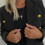 Dainty Cross Necklace  image 0